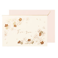 包む グリーティングカード フォーユー サクラ TC103 1枚