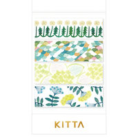 キングジム キッタ フラワー8 40枚入(10枚×4柄) KIT069 1冊