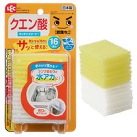 激落ちくん 水だけで落ちる 気になる汚れにサッと使える キッチンクリーナー クエン酸 水アカ用 16枚入 1個 レック