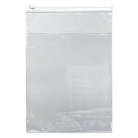 金鵄製作所 天チャック院内 薬袋（スライドチャック付ビニール薬袋） I-20 77050-010 1袋（10枚入り）