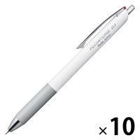 ぺんてる 油性ボールペン FLOATUNE フローチューン 0.3mm 赤インキ BZN203-B 1セット（1本×10）