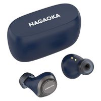 NAGAOKA イヤフォン R1/BK BLACK NAGAOKA ナガオカ Type-C端子搭載 アルミニウムハウジング
