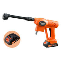 ファミリー・ライフ 充電式コードレス3Way高圧洗浄機ストロング11点セット+予備バッテリー 04316 1個