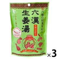 六漢の和漢食材入り 六漢 生姜湯 1セット（5袋入×3）