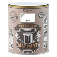 カンペハピオ マットペイント ホワイト 1.6L 9025012 1缶