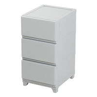 JEJアステージ　壁付デコニーシーヴォ3段　ライトグレー　　1台