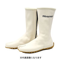 マルカツ トラクターシューズ 股付 涼白 小(22.5cm~23.0cm) TRW-8 1足（直送品）