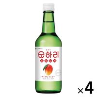韓国焼酎 スナリ アップルマンゴー 12度 360ml 1セット（1本×4） リキュール ロッテ酒類ジャパン