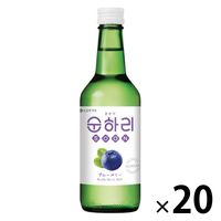 韓国焼酎 スナリ ブルーベリー 12度 360ml 1セット（1本×20） リキュール ロッテ酒類ジャパン