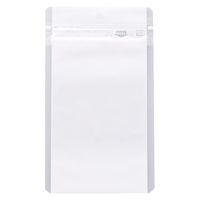 生産日本社 ラミグリップ 平袋 吊り下げ穴付きバリアタイプ 白べた印刷（表面窓付き） LP-E 1袋（50枚入）