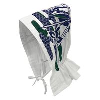 ヤマショウ 和手帽子 ホワイト 柄おまかせ YCH-046WHAS 1個（直送品）