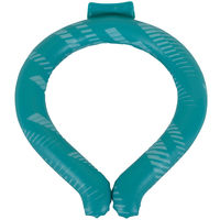 ヤマショウ 冷感ネックリング 熱中症対策 ストライプグリーン L YRK-002GRL 1個（直送品）