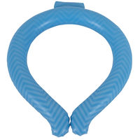 ヤマショウ 冷感ネックリング 熱中症対策 グラデブルー L YRK-003BLL 1個（直送品）