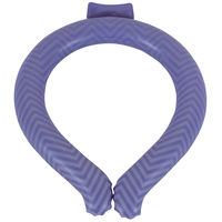 ヤマショウ 冷感ネックリング 熱中症対策 グラデパープル L YRK-003PUL 1個（直送品）