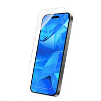 MSソリューションズ iPhone 16 Pro ガラスフィルム ブルーライトカット LN-IP24FGLB 1個