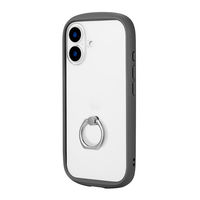 iPhone 16 Pro リング付き耐衝撃ハイブリッドケース 「Cleary