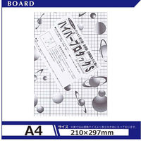 アスクル ハレパネ（R） のり付パネル 厚さ3.5mm A4（302×227mm） 10枚 オリジナル - アスクル