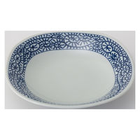 西海陶器 蛸唐草紋 多用皿 34079 1箱(5個入)（直送品）