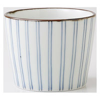西海陶器 縞十草紋 カップ 39487 1箱(5個入)（直送品）