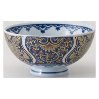 西海陶器 献上古伊万里六茶漬 藍 24845 1箱(5個入)（直送品）