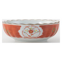 西海陶器 赤濃万歴 小鉢 30717 1箱(5個入)（直送品）