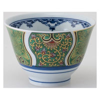 西海陶器 献上古伊万里 小仙茶 緑 24875 1箱(5個入)（直送品）