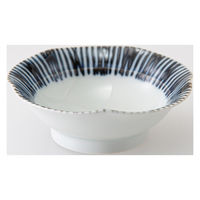 西海陶器 千筋 なぶり小付 30153 1箱(5個入)（直送品）