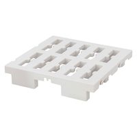 ベストコ すのこ 連結 プラスチック ハーフ アイボリー 37.5×38cm MA-4225 1個
