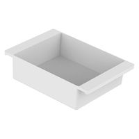 平安伸銅工業 突っ張り棒用ボックス マットホワイト TBR-15WH 1個