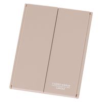 三面折り畳みミラー ピンク LAKOLE/ラコレ