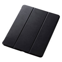 エレコム iPad 2020年 2019年 10.2インチ ケース カバー レザー 黒 TBWA19RWVSABK 1個（わけあり品）
