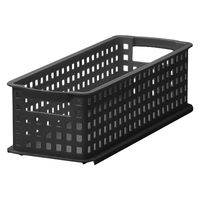 吉川国工業所 組み合わせて使える収納バスケット スリムS グレー MOS-22_Gy 1個