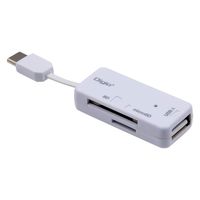 ナカバヤシ 変換アダプタ機能Type-C SD・microSDカードリーダー・ライターCRW