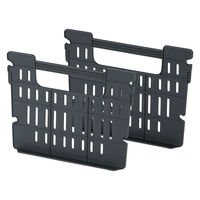 リス トランクカーゴ スタックカーゴ仕切板S-6専用（2個セット）ダークグレー GHON191 1個