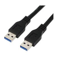 アイネックス USB3.0 ケーブル AーA 1.5m U30AA-MM15 1個 67-9342-43（直送品）