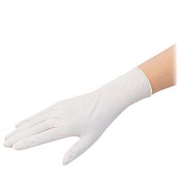 アズワン 【純水洗浄】クリーンノール ニトリル手袋 ショート（パウダーフリー）ホワイト 8-5687