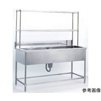 キャニオン シンク用シェルフ 奥行360mm×間口597mm×高さ755mm NRTS-3606 1台 4-6249-06（直送品）