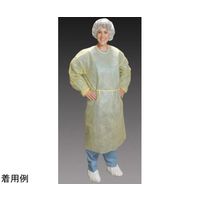 ウィザーライフサイエンス ラボ用保護ガウン 1枚×100枚入 19-166-116 1セット(100枚) 65-4340-94（直送品）