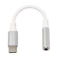 アイネックス USBーCオーディオ変換ケーブル 4極ヘッドセット用 ADV-129 1個 67-9238-42（直送品）