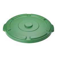 Trust ラウンドコンテナ1010用蓋 グリーン KTL3930 1個 63-5704-74（直送品）