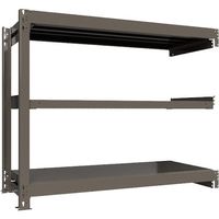 ICHIMAI 重量ボルトレスラック 段荷重1000Kg H1200×W1500×D600 天地3段 連結グレー TH1000-456R3（直送品）