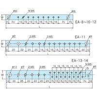 ホシモト 銅アースバー EA-14 1個 62-2985-02（直送品）