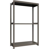 ICHIMAI 重量ボルトレスラック 段荷重1000Kg H2400×W1500×D600 天地3段 単体グレー TH1000-856T3（直送品）