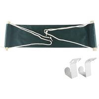 Trimate デスク用 足ハンモック グリーン TR-AH001-GR 1個 67-4917-70（直送品）