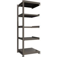 ICHIMAI 重量ボルトレスラック 段荷重1000Kg H2400×W900×D750 天地5段 連結グレー TH1000-837R5（直送品）