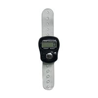 Trimate 指巻式 作業計数器 ミニカウンター ブラック TR-FMC001-BK 1個 67-8094-30（直送品）