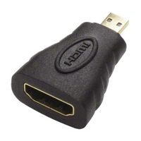 アイネックス HDMI変換アダプタ HDMIーHDMI マイクロ ADV-202 1個 67-9238-45（直送品）