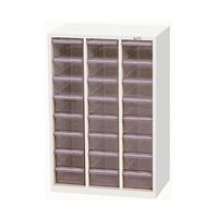 宮成製作所 オールロックキャビネット物品用 ダイヤル錠 3列8段 ポリカトレー MCG-24D 1台 4-6058-03（直送品）