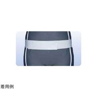 アシスト 万能ゴムベルト ホワイト S 02545 1本 68-4061-39（直送品）