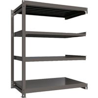 ICHIMAI 重量ボルトレスラック 段荷重1000Kg H1800×W1500×D900 天地4段 連結グレー TH1000-659R4（直送品）